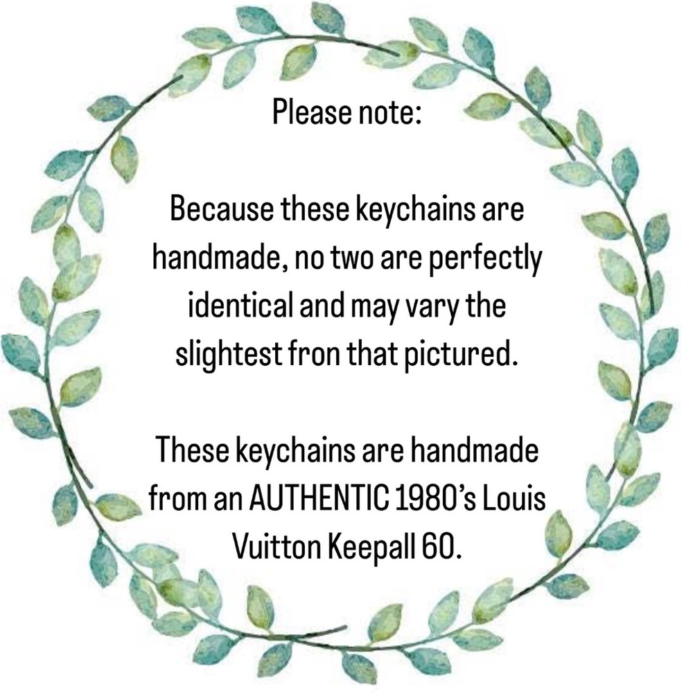 LOUIS VUITTON 2.5 in Monogram Keychain Brown - Picture 6 of 6